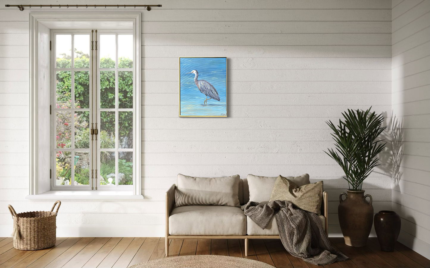 Kereru (Wood pigeon) in the Puriri 16" x 20"