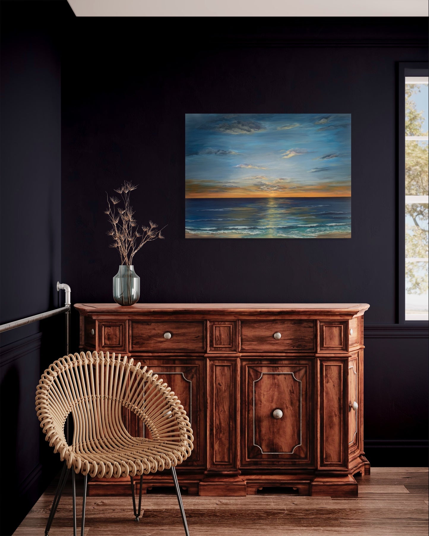 Sunset Warmth, Reflections II 30" x 40"