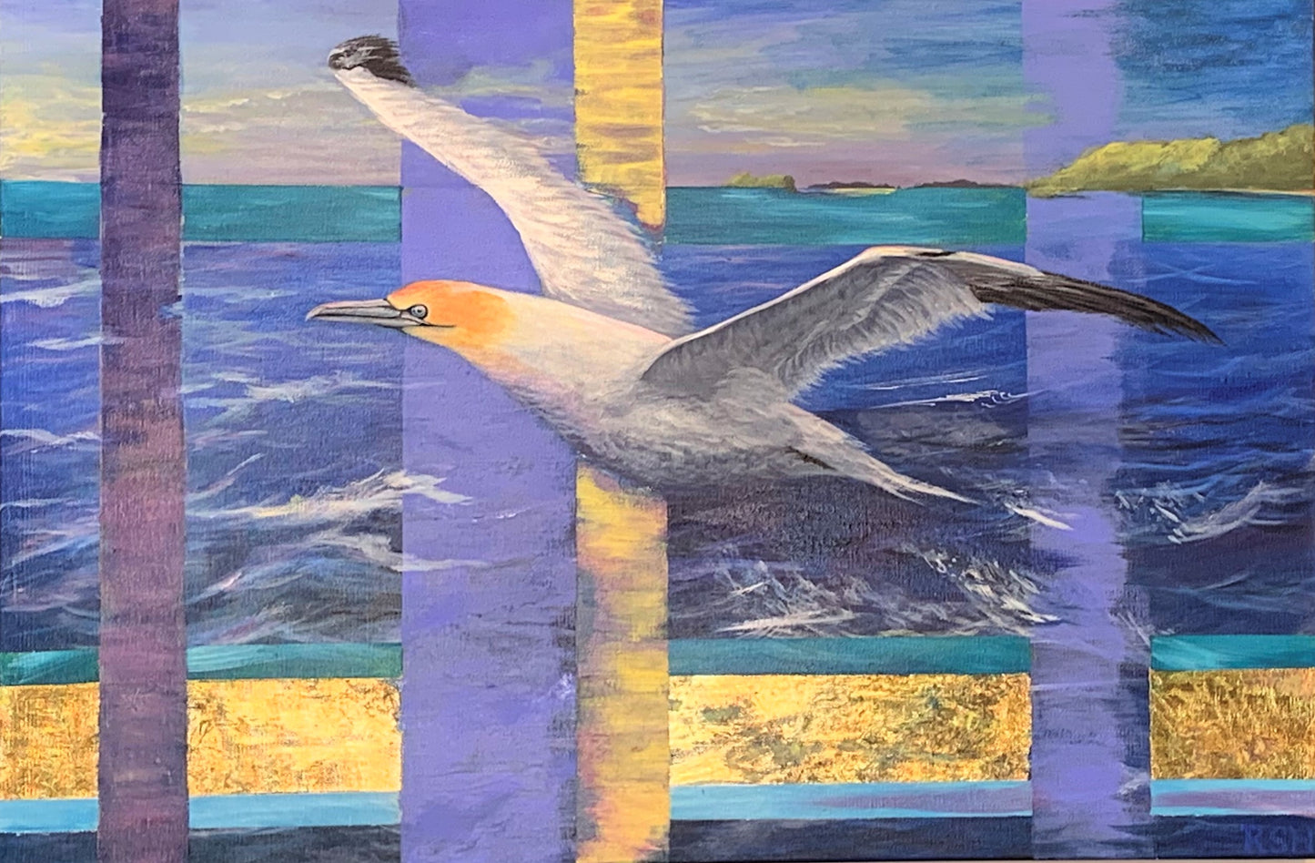 Gannet Rising 20" x 30"